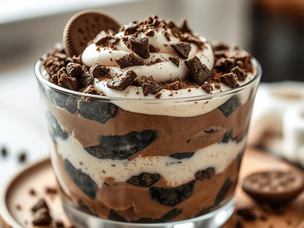 the best dirt pie trifle