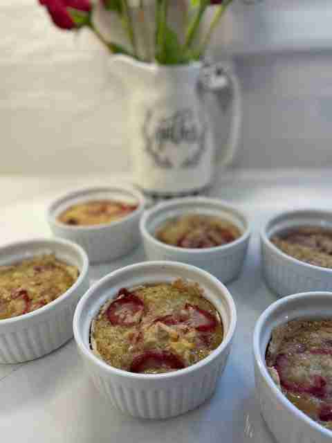 Strawberry Coconut Tarts