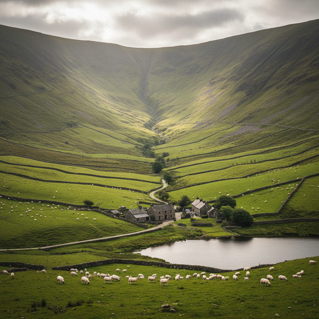 image of glendalough sheep farm